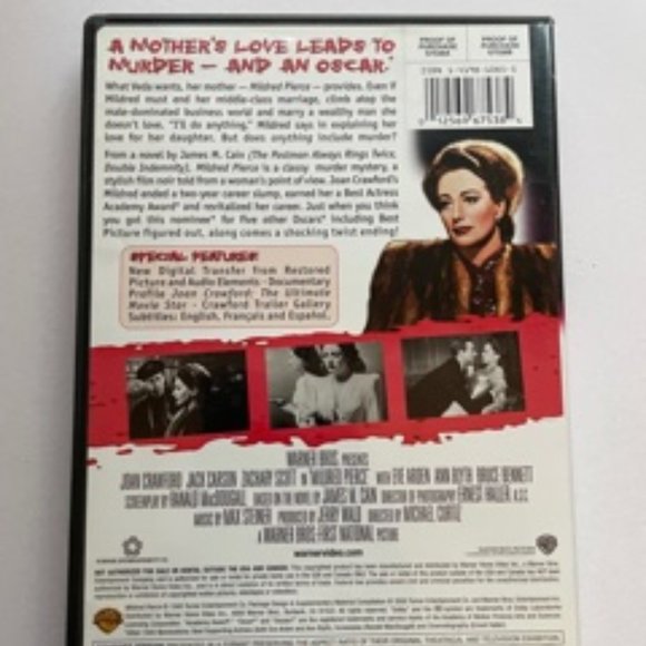 Joan Crawford DVD "Mildred Pierce" - Picture 2 of 7